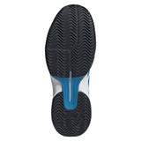 Men's GameCourt 3 Shoes White and Lucid Ray Blue,Footwear,Adidas,,,Tennis Express,KI3596-5