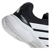 Men's GameCourt 3 Tennis Shoes Black and White,Footwear,Adidas,,,Tennis Express,KI3598-7