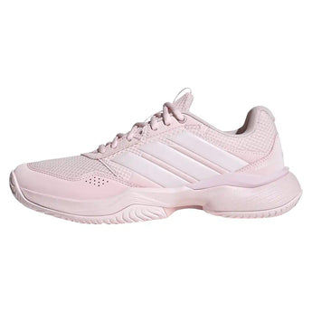 Women's GameCourt 3 Tennis Shoes Distilled Pink and White,Footwear,Adidas,,,Tennis Express,KI3599-F26-1