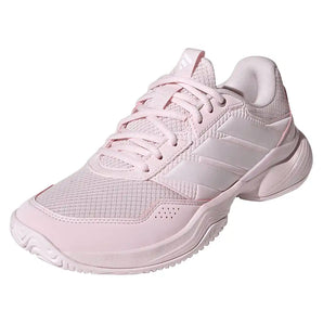 Women's GameCourt 3 Tennis Shoes Distilled Pink and White,Footwear,Adidas,Distilled Pink/White,5,Tennis Express,KI3599-F26-y