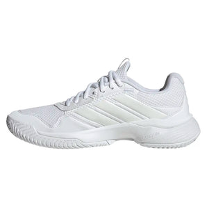 Women's GameCourt 3 Shoes White and Zero Metallic,Footwear,Adidas,,,Tennis Express,KI3600-2