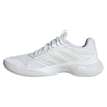 Women's GameCourt 3 Shoes White and Zero Metallic,Footwear,Adidas,,,Tennis Express,KI3600-2