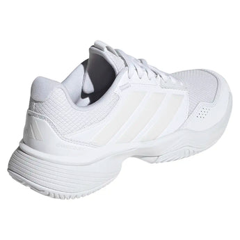 Women's GameCourt 3 Shoes White and Zero Metallic,Footwear,Adidas,,,Tennis Express,KI3600-4