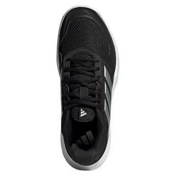 Women's GameCourt 3 Tennis Shoes Black and Silver Metallic,Footwear,Adidas,,,Tennis Express,KI3601-3