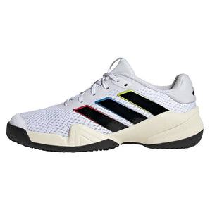 Juniors' Barricade Shoes White and Black,Footwear,Adidas,,,Tennis Express,KI3607-1