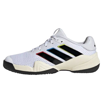 Juniors' Barricade Shoes White and Black,Footwear,Adidas,,,Tennis Express,KI3607-1