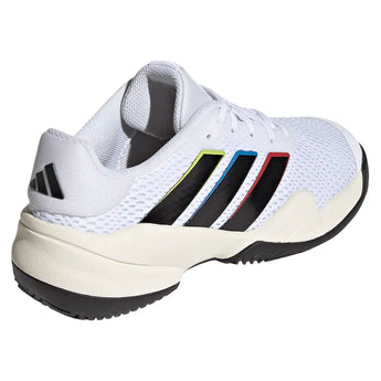 Juniors' Barricade Shoes White and Black,Footwear,Adidas,,,Tennis Express,KI3607-4