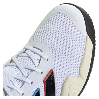 Juniors' Barricade Shoes White and Black,Footwear,Adidas,,,Tennis Express,KI3607-6