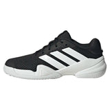 Juniors' Barricade Tennis Shoes Black and White,Footwear,Adidas,,,Tennis Express,KI3608-1