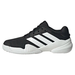 Juniors' Barricade Tennis Shoes Black and White,Footwear,Adidas,,,Tennis Express,KI3608-1