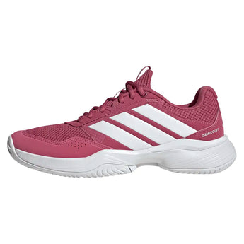 Women's GameCourt 3 Tennis Shoes Dual Magenta and White,Footwear,Adidas,,,Tennis Express,KI3610-1