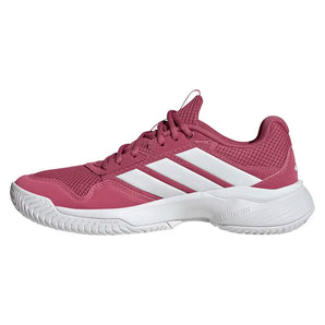 Women's GameCourt 3 Tennis Shoes Dual Magenta and White,Footwear,Adidas,,,Tennis Express,KI3610-2