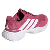 Women's GameCourt 3 Tennis Shoes Dual Magenta and White,Footwear,Adidas,,,Tennis Express,KI3610-4