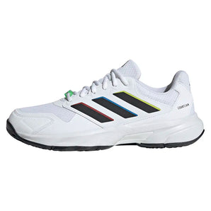 Men's CourtJam Control 3 Shoes White and Black,Footwear,Adidas,,,Tennis Express,KI3613-1
