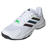 Men's CourtJam Control 3 Shoes White and Black,Footwear,Adidas,White/Black,6.5,Tennis Express,KI3613-y