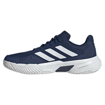 Men's CourtJam Control 3 Shoes Dark Blue and White,Footwear,Adidas,,,Tennis Express,KI3614-2