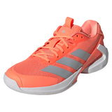 Women's Ubersonic 5 Tennis Shoes Beam Orange and Halo Blue,Footwear,Adidas,Beam Orange/Halo Blue,5,Tennis Express,KI6001-S26-y