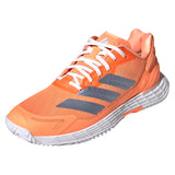 Women's Defiant Speed 2 Tennis Shoes Beam Orange and Core White,Footwear,Adidas,5,Beam Orange/Core White,Tennis Express,KI8417-S26-y