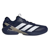 Men's adizero Ubersonic 5 Tennis Shoes Dark Blue and Footwear White,Footwear,Adidas,,,Tennis Express,KI8418-S26-1