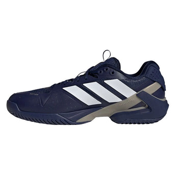 Men's adizero Ubersonic 5 Tennis Shoes Dark Blue and Footwear White,Footwear,Adidas,,,Tennis Express,KI8418-S26-2