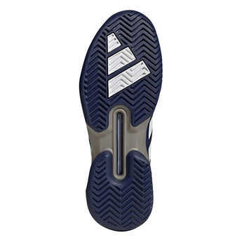 Men's adizero Ubersonic 5 Tennis Shoes Dark Blue and Footwear White,Footwear,Adidas,,,Tennis Express,KI8418-S26-4