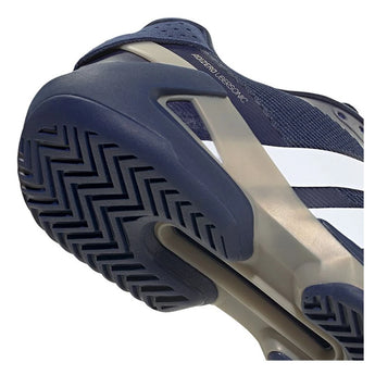 Men's adizero Ubersonic 5 Tennis Shoes Dark Blue and Footwear White,Footwear,Adidas,,,Tennis Express,KI8418-S26-6