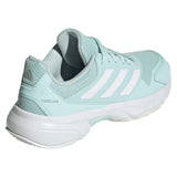 Women's CourtJam Control 3 Tennis Shoes Halo Mint and White,Footwear,Adidas,,,Tennis Express,KJ1904-4