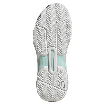 Women's CourtJam Control 3 Tennis Shoes Halo Mint and White,Footwear,Adidas,,,Tennis Express,KJ1904-5