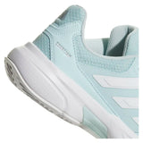 Women's CourtJam Control 3 Tennis Shoes Halo Mint and White,Footwear,Adidas,,,Tennis Express,KJ1904-7