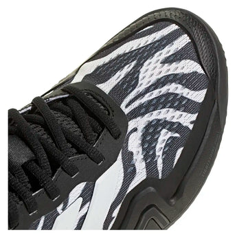 Women's Barricade 14 Tennis Shoes Black and White,Footwear,Adidas,,,Tennis Express,KJ2942-F26-6