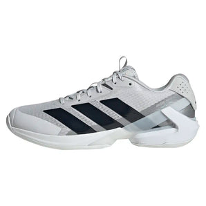 Men's Adizero Ubersonic 5 Tennis Shoes Dash Grey and Aurora Ink,Footwear,Adidas,,,Tennis Express,KJ3067-1