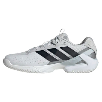 Men's Adizero Ubersonic 5 Tennis Shoes Dash Grey and Aurora Ink,Footwear,Adidas,,,Tennis Express,KJ3067-2