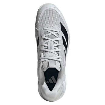 Men's Adizero Ubersonic 5 Tennis Shoes Dash Grey and Aurora Ink,Footwear,Adidas,,,Tennis Express,KJ3067-3