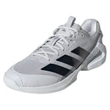 Men's Adizero Ubersonic 5 Tennis Shoes Dash Grey and Aurora Ink,Footwear,Adidas,Dash Grey/Aurora Ink,6.5,Tennis Express,KJ3067-y