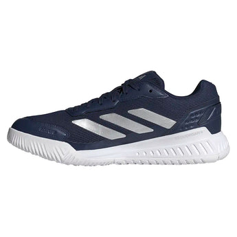 Men's Courtquick Padel Shoes Dark Blue and Silver Metallic,Footwear,Adidas,,,Tennis Express,KJ3633-2