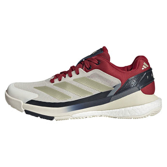 Women's Crazyquick Boost Padel Shoes Core White and Ice Gold Metallic,Footwear,Adidas,,,Tennis Express,KJ3654-S26-1