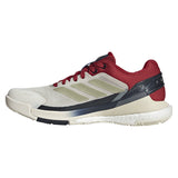 Women's Crazyquick Boost Padel Shoes Core White and Ice Gold Metallic,Footwear,Adidas,,,Tennis Express,KJ3654-S26-2