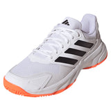 Men's CourtJam Control 3 Tennis Shoes Core White and Black,Footwear,Adidas,6.5,Core White/Black,Tennis Express,KJ3699-S26-y