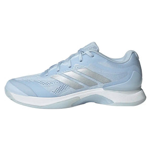 Women's Avacourt 3 Tennis Shoes Crystal Sky and Silver Metallic,Footwear,Adidas,,,Tennis Express,KJ6152-S26-1