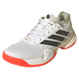 Men's Barricade 14 Shoes White and Carbon,Footwear,Adidas,White/Carbon,6.5,Tennis Express,KK3834-y