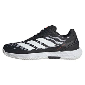 Men's Defiant Speed 2 Tennis Shoes Black and White,Footwear,Adidas,,,Tennis Express,KK3835-1