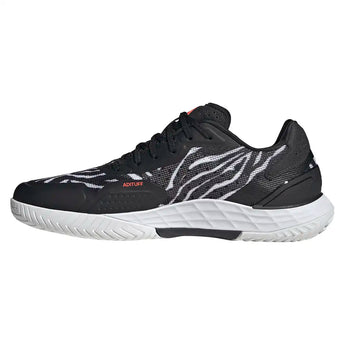 Men's Defiant Speed 2 Tennis Shoes Black and White,Footwear,Adidas,,,Tennis Express,KK3835-2