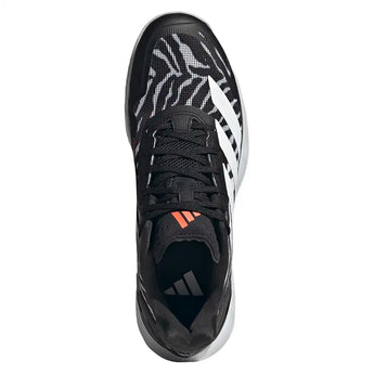 Men's Defiant Speed 2 Tennis Shoes Black and White,Footwear,Adidas,,,Tennis Express,KK3835-3