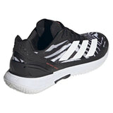 Men's Defiant Speed 2 Tennis Shoes Black and White,Footwear,Adidas,,,Tennis Express,KK3835-4