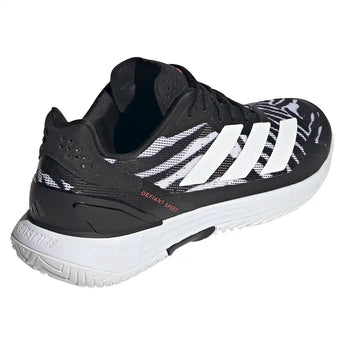 Men's Defiant Speed 2 Tennis Shoes Black and White,Footwear,Adidas,,,Tennis Express,KK3835-4