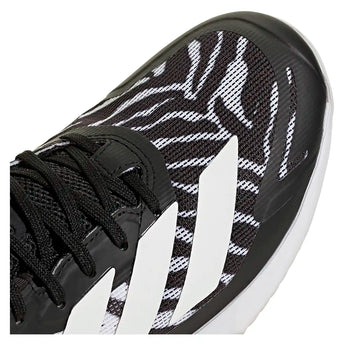 Men's Defiant Speed 2 Tennis Shoes Black and White,Footwear,Adidas,,,Tennis Express,KK3835-6