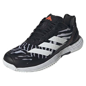 Men's Defiant Speed 2 Tennis Shoes Black and White,Footwear,Adidas,Black/White,6.5,Tennis Express,KK3835-y
