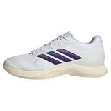 Women's Avacourt 3 Tennis Shoes White and Collegiate Purple,Footwear,Adidas,,,Tennis Express,KK3841-1