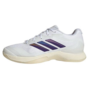 Women's Avacourt 3 Tennis Shoes White and Collegiate Purple,Footwear,Adidas,,,Tennis Express,KK3841-1