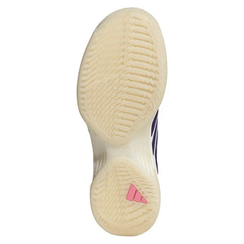 Women's Avacourt 3 Tennis Shoes White and Collegiate Purple,Footwear,Adidas,,,Tennis Express,KK3841-5